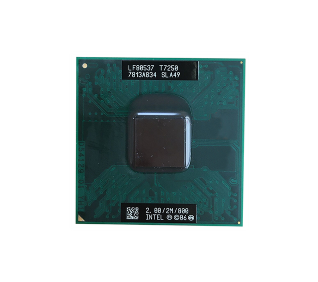SLAXH - Intel Core 2 Duo T7250 2.00GHz 800MHz FSB 2MB L2 Cache Socket PPGA478 Notebook Processor