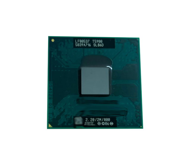 SLB6D - Intel Core 2 Duo T5900 2.20GHz 800MHz FSB 2MB L2 Cache Socket PGA478 Notebook Processor