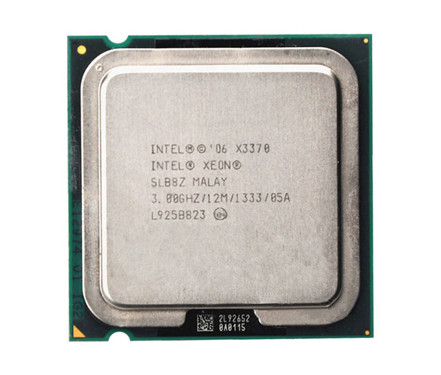 SLB8Z - Intel Xeon X3370 Quad-core (4 Core) 3.00GHz 1333MHz FSB 12MB L2 Cache Socket LGA775 Processor