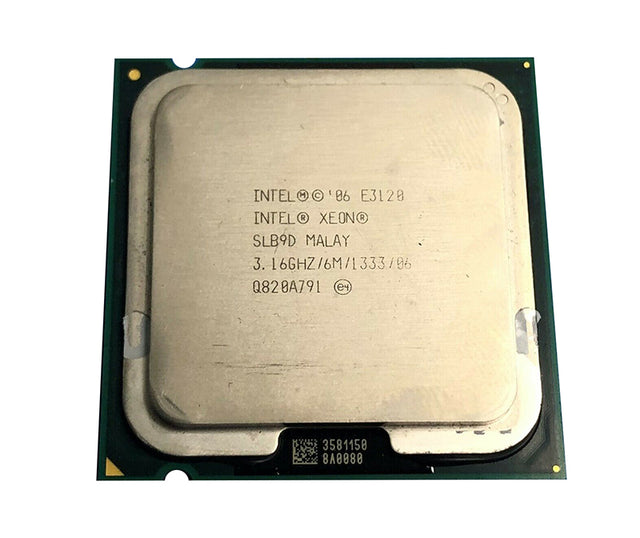 SLB9D - Intel Xeon E3120 Dual-core (2 Core) 3.16GHz 1333MHz FSB 6MB L2 Cache Socket LGA775 Processor