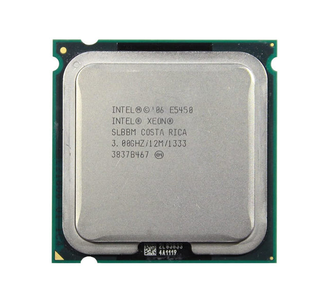 SLBBM - Intel Xeon E5450 Quad Core 3.0GHz 12MB L2 Cache 1333MHz FSB Socket LGA771 45NM 80W Processor