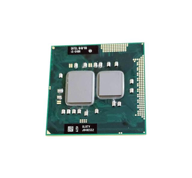 SLBPG - Intel Core i5-540M Dual Core 2.53GHz 2.50GT/s DMI 3MB L3 Cache Socket PGA988 Notebook Processor