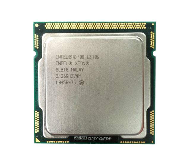 SLBT8 - Intel Xeon L3406 Dual-core (2 Core) 2.26GHz 2.50GT/s DMI 4MB L3 Cache Socket FCLGA1156 Processor
