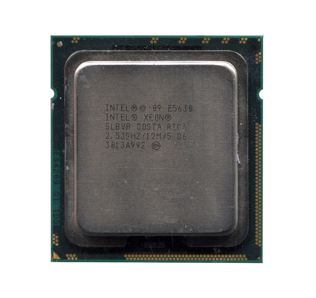 SLBVB - Intel Xeon E5630 Quad Core 2.53GHz 1MB L2 Cache 12MB L3 Cache 5.86GT/s QPI Speed Socket FCLGA1366 32NM 80W Processor