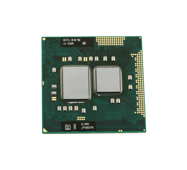 SLBVT - Intel Core i3-330M Dual Core 2.13GHz 2.50GT/s DMI 3MB L3 Cache Socket PGA988 Notebook Processor