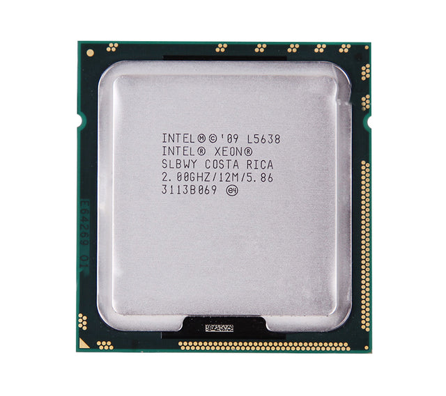 SLBWY - Intel Xeon L5638 Hexa-core (6 Core) 2.00GHz 5.86GT/s QPI 12MB L3 Cache Socket FCLGA1366 Processor