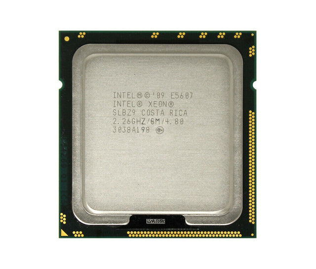 SLBZ9 - Intel Xeon DP E5607 Quad Core 2.26GHz 1MB L2 Cache 8MB L3 Cache 4.8GT/s QPI Speed Socket FCLGA-1366 32NM 80W Processor