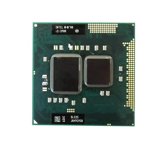 SLC25 - Intel Core i3-390M Dual Core 2.66GHz 2.50GT/s DMI 3MB L3 Cache Socket PGA988 Notebook Processor