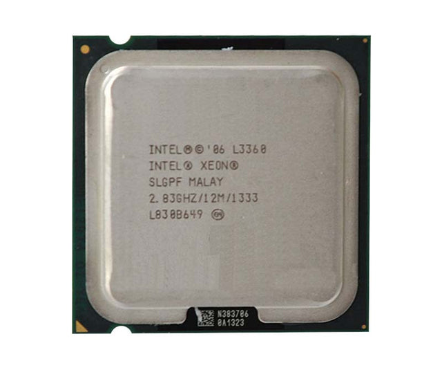 SLGPF - Intel Xeon L3360 Quad-core (4 Core) 2.83GHz 1333MHz FSB 12MB L2 Cache Socket LGA775 Processor