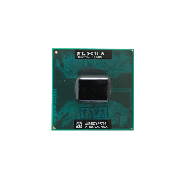 SLGQS - Intel Core 2 Duo P9700 Dual-core (2 Core) 2.80GHz 1066MHz FSB 6MB L2 Cache Socket PGA478 Processor
