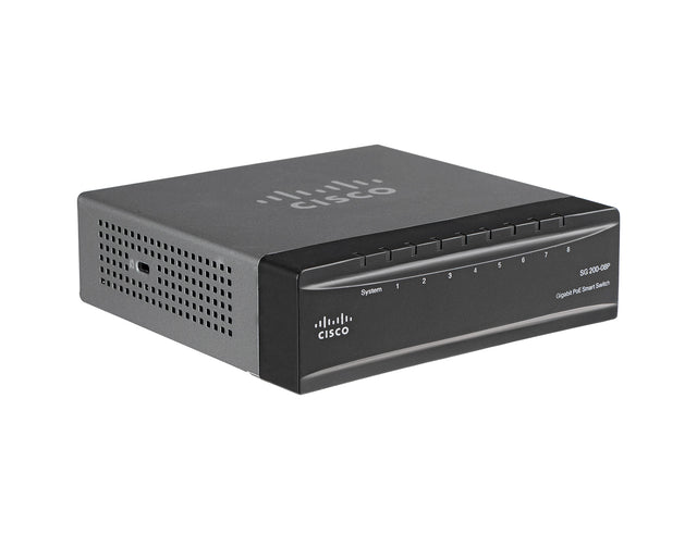 SLM2008PT-AU - Cisco Small Business 4-Ports PoE RJ-45 L2 Managed Switch