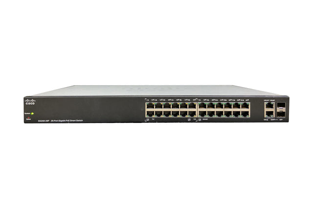SLM2024PT-NA-RF - Cisco Small Business SG200-26P 24-Port PoE GE Switch