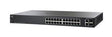 Cisco - SLM2024TNA1 - Small Business Managed Switch 24x 10/100/1000 MBps -Ports 2x Combo Mini-GBic