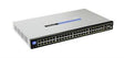 Cisco - SLM248G-AR - Linksys SLM248G Gigabit Smart Switch 50 Ports Manageable 48 x RJ-45 2 x Expansion Slots 10/100/1000Base-T 10/100Base-TX (Refurbished