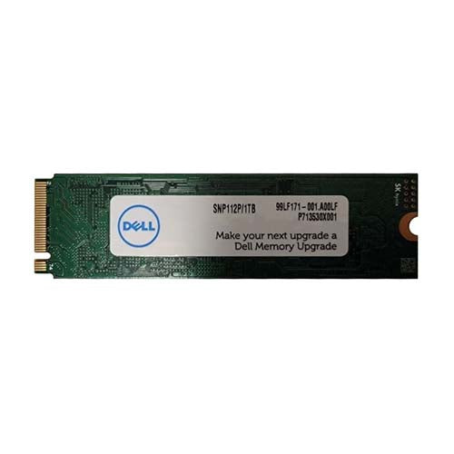 SNP112P/1TB Dell 1TB PCI Express 3.0 x4 NVMe M.2 2280 Solid State Drive for Notebook