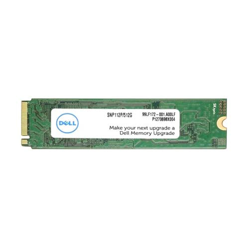 SNP112P/512G Dell 512GB PCI Express 3.0 x4 NVMe M.2 2280 Solid State Drive