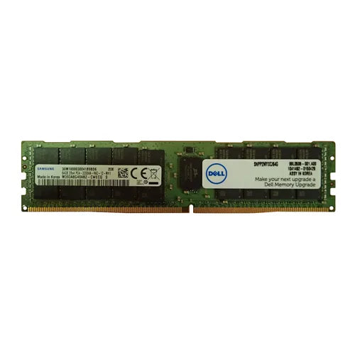 SNPP2MYXC/64G Dell 64GB DDR4-3200MHz PC4-25600 ECC Registered RDIMM CL22 2Rx4 1.2V 288-Pin Memory Module