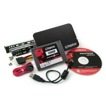 Kingston - SNVP325-S2B/128GB+FQ - SSDNow V+ Series 128GB MLC SATA 3Gbps 2.5-inch Internal Solid State Drive (SSD)