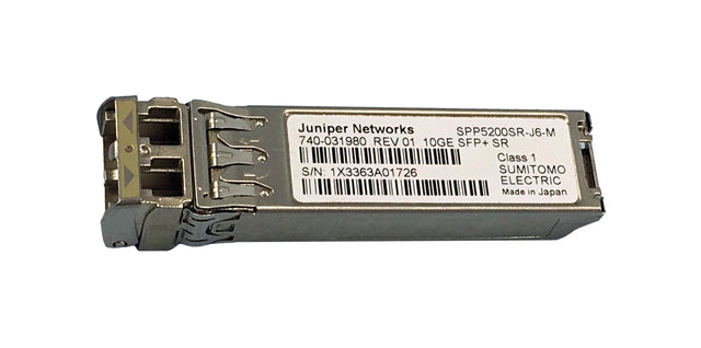 SPP5200SR-J6-M - Juniper 10GBase-SR SFP+ Transceiver Module