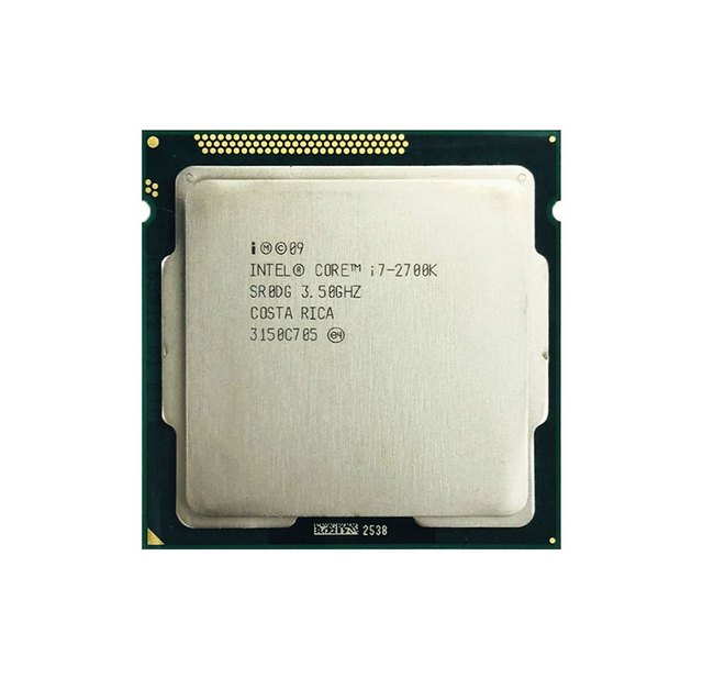 SR0DG - Intel Core i7-2700K Quad Core 3.50GHz 5.00GT/s DMI 8MB L3 Cache Socket LGA1155 Desktop Processor