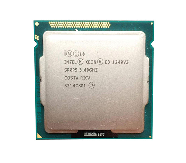 SR0P5 - Intel Xeon Quad Core E3-1240V2 3.4GHz 8MB SMART Cache 5GT/s DMI Socket FCLGA-1155 22NM 69W Processor