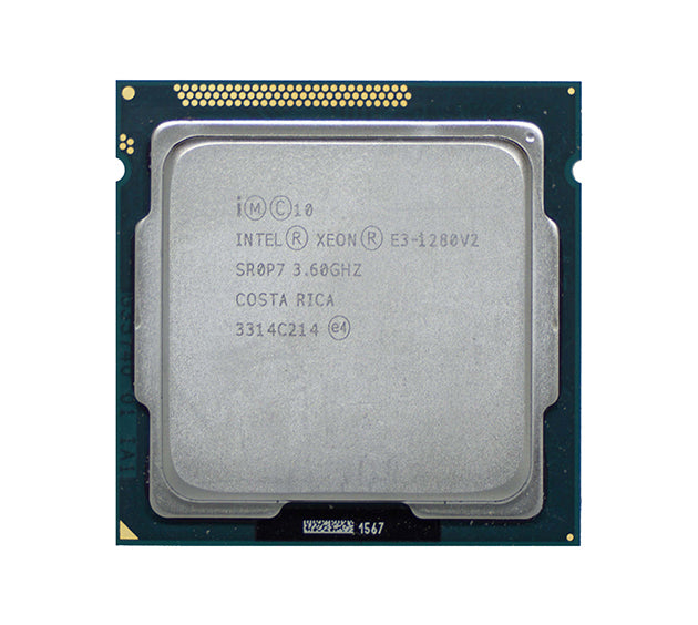 SR0P7 - Intel Xeon Quad Core E3-1280V2 3.6GHz 8MB SMART Cache 5GT/s DMI Socket FCLGA-1155 22NM 69W Processor