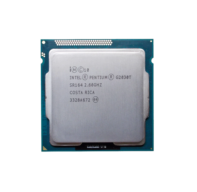 SR164 - Intel Pentium G2030T Dual Core 2.60GHz 5.00GT/s DMI 3MB L3 Cache Socket FCLGA1155 Desktop Processor