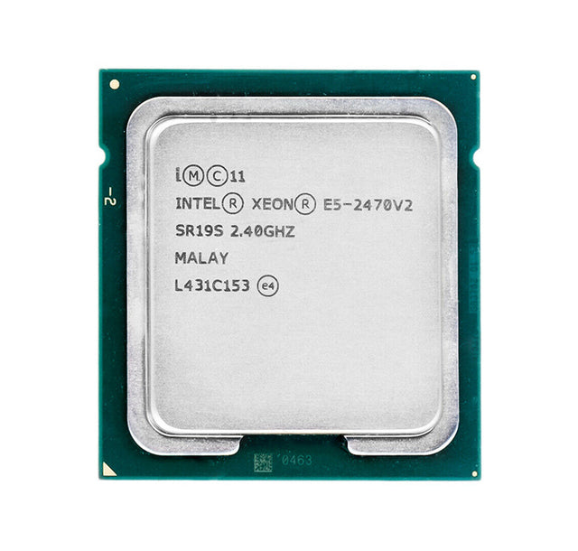 SR19S - Intel Xeon 10 Core E5-2470V2 2.4GHz 25MB L3 Cache 8GT/s QPI Speed Socket FCLGA1356 22NM 95W Processor