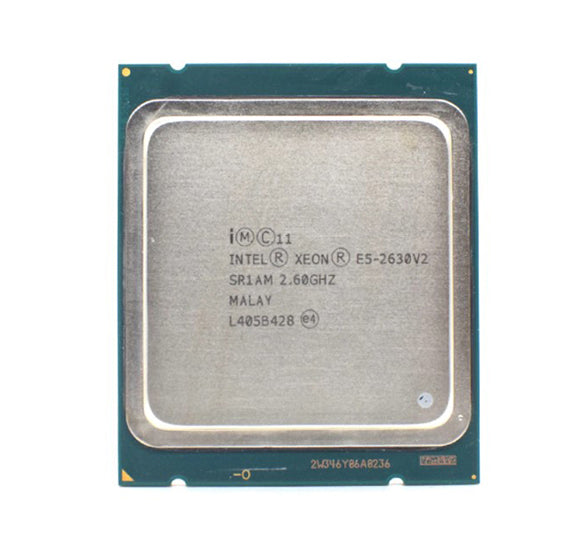 SR1AM - Intel Xeon 6 Core E5-2630V2 2.6GHz 15MB L3 Cache 7.2GT/s QPI Speed Socket FCLGA2011 22NM 80W Processor