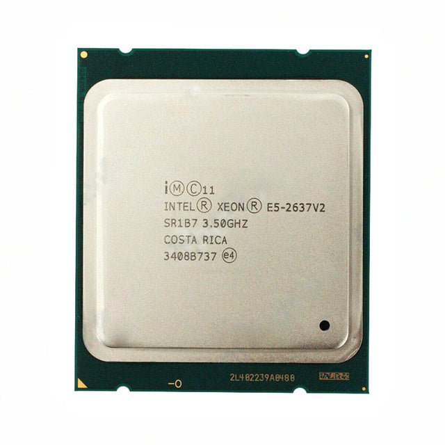 SR1B7 - Intel Xeon Quad Core E5-2637V2 3.5GHz 15MB L3 Cache 8GT/s QPI Speed Socket FCLGA-2011 22NM 130W Processor