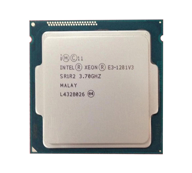 SR1R2 - Intel Xeon Quad Core E3-1281V3 3.7GHz 8MB L3 Cache 5GT/s DMI2 Speed Socket FCLGA1150 22NM 82W Processor