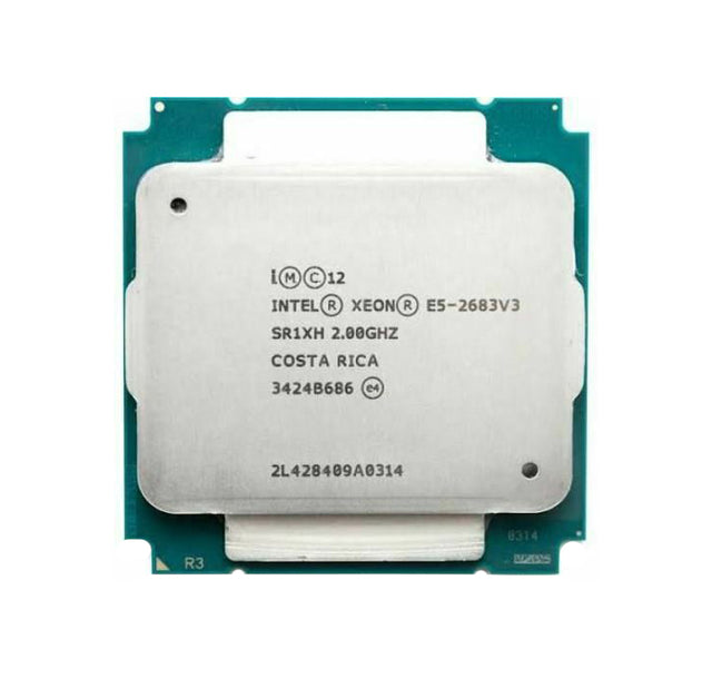 SR1XH - Intel Xeon 14 Core E5-2683V3 2.0GHz 35MB L3 Cache 9.6GT/s QPI Speed Socket FCLGA2011-3 22NM 120W Processor