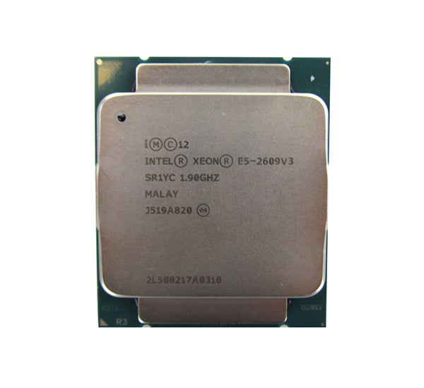 SR1YC - Intel Xeon 6 Core E5-2609V3 1.9GHz 15MB L3 Cache 6.4GT/s QPI Speed Socket FCLGA2011-3 22NM 85W Processor