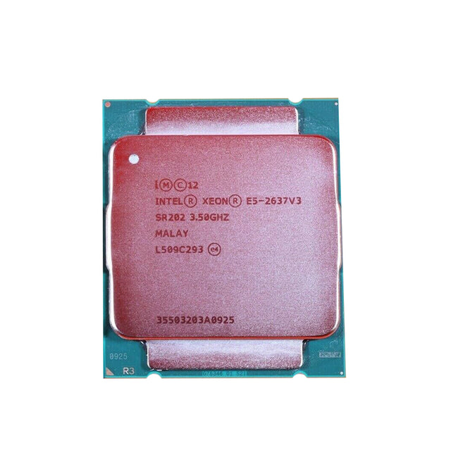 SR202 - Intel Xeon Quad Core E5-2637V3 3.5GHz 15MB L3 Cache 9.6GT/s QPI Speed Socket FCLGA2011-3 22 NM 135W Processor