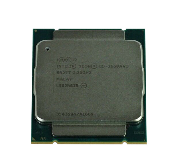 SR27T - Intel Xeon E5-2658A V3 12 Core 2.20GHz 9.60GT/s QPI 30MB Smart Cache Socket FCLGA2011-3 Processor