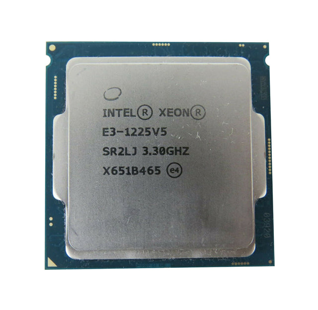 SR2LJ - Intel Xeon E3-1225 v5 Quad Core 3.30GHz 8.00GT/s DMI3 8MB L3 Cache Socket FCLGA1151 Processor