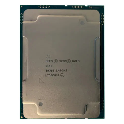 SR3B6 Intel Xeon Gold 6148 27.5M Cache, 2.40 GHz Processor