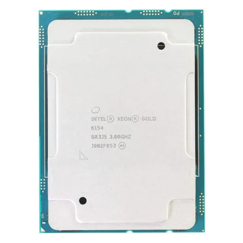 SR3J5 Intel Xeon Gold 6154 Processor 24.75M Cache, 3.00 GHz