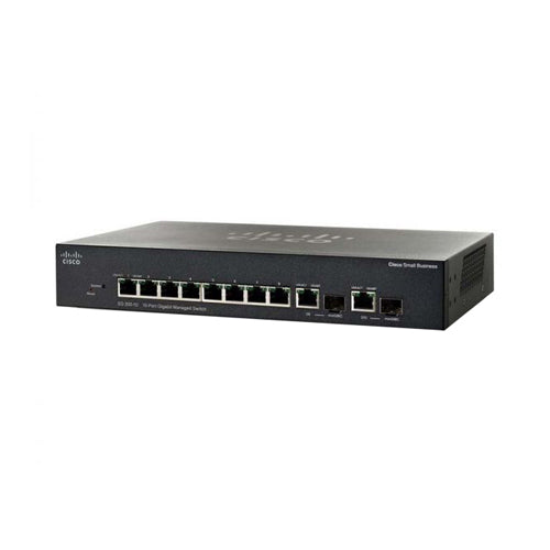 SRW2008-K9-AU Cisco 300 Series SG300-10 8 x Ports 10/100/1000Base-T + 2 x SFP Ports Managed Gigabit Ethernet Network Switch