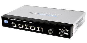 Cisco - SRW2008PEU - 8-Ports 10/100/1000 Gigabit Switch With Webview and Poe