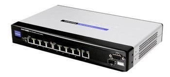 Cisco - SRW208G-K9 - SRW208G 8-Ports 10/100Mbps 2 x Combo mini-GBIC Ethernet Switch
