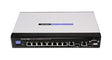 Cisco - SRW208MPEU - Linksys 8-Ports 10/100 POE (8-Port) Switch SNMP with Webview QOS 2x GBIC Ports