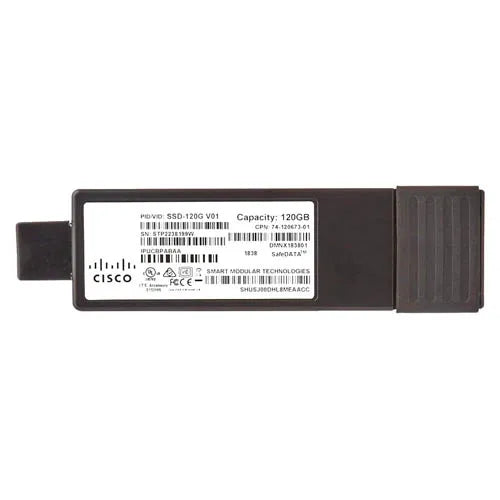 SSD-120G Cisco 120GB V01 USB 3.0 External Solid State Drive for Catalyst Switch C9500
