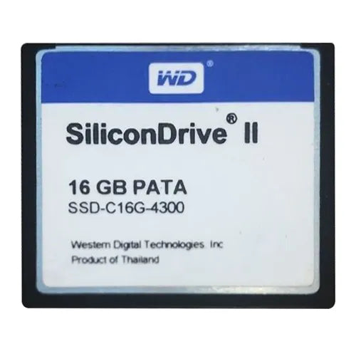 SSD-C16G-4300 Western Digital Silicon II 16GB IDE/ATA CompactFlash Type I Solid State Drive
