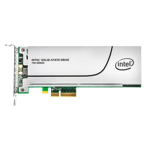 SSDPEDMW012T4X1 Intel 750 1.2TB Multi-Level Cell PCI Express 3.0 x4 NVMe HHHL Add in Card Solid State Drive