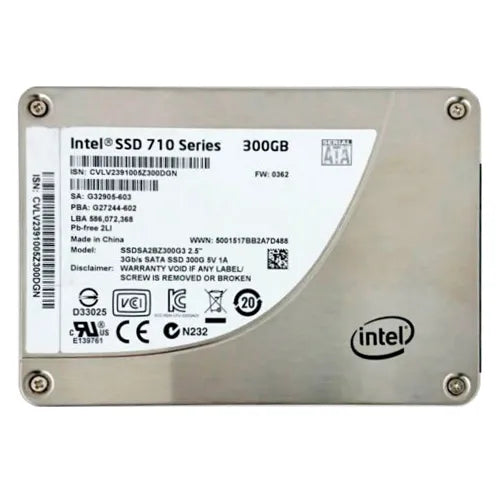 SSDSA2BZ300G3 Intel 710 300GB Multi-Level Cell SATA 3Gb/s 2.5-Inch Solid State Drive