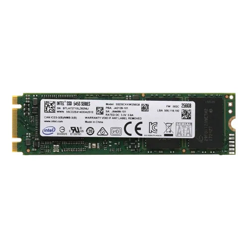 SSDSCKKW256G8X1 Intel 545s 256GB Triple-Level Cell SATA 6Gb/s M.2 2280 Solid State Drive