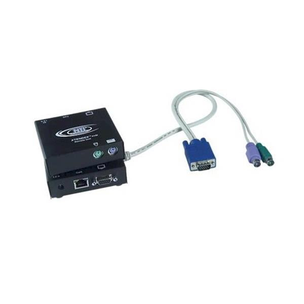 ST-C5KVMRS-600 NTI Kvm And Rs232 Extender Via Cat 5 Local Access Up To 600 Feet (Refurbished)