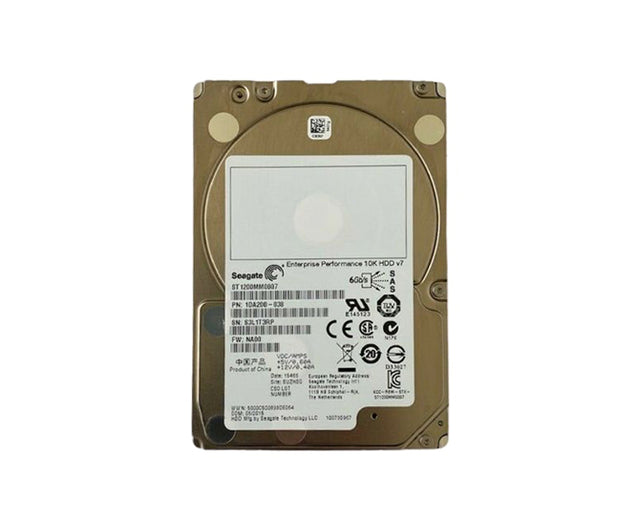 ST1200MM007 - Seagate Performance 10K 1.2TB 10000RPM SAS 6Gb/s 64MB Cache 2.5-inch Enterprise Hard Drive