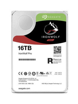 Seagate - ST16000NEZ00 - IronWolf Pro 16TB 7200RPM SATA 6Gbps 256MB Cache (512e) 3.5-inch Internal Hard Drive